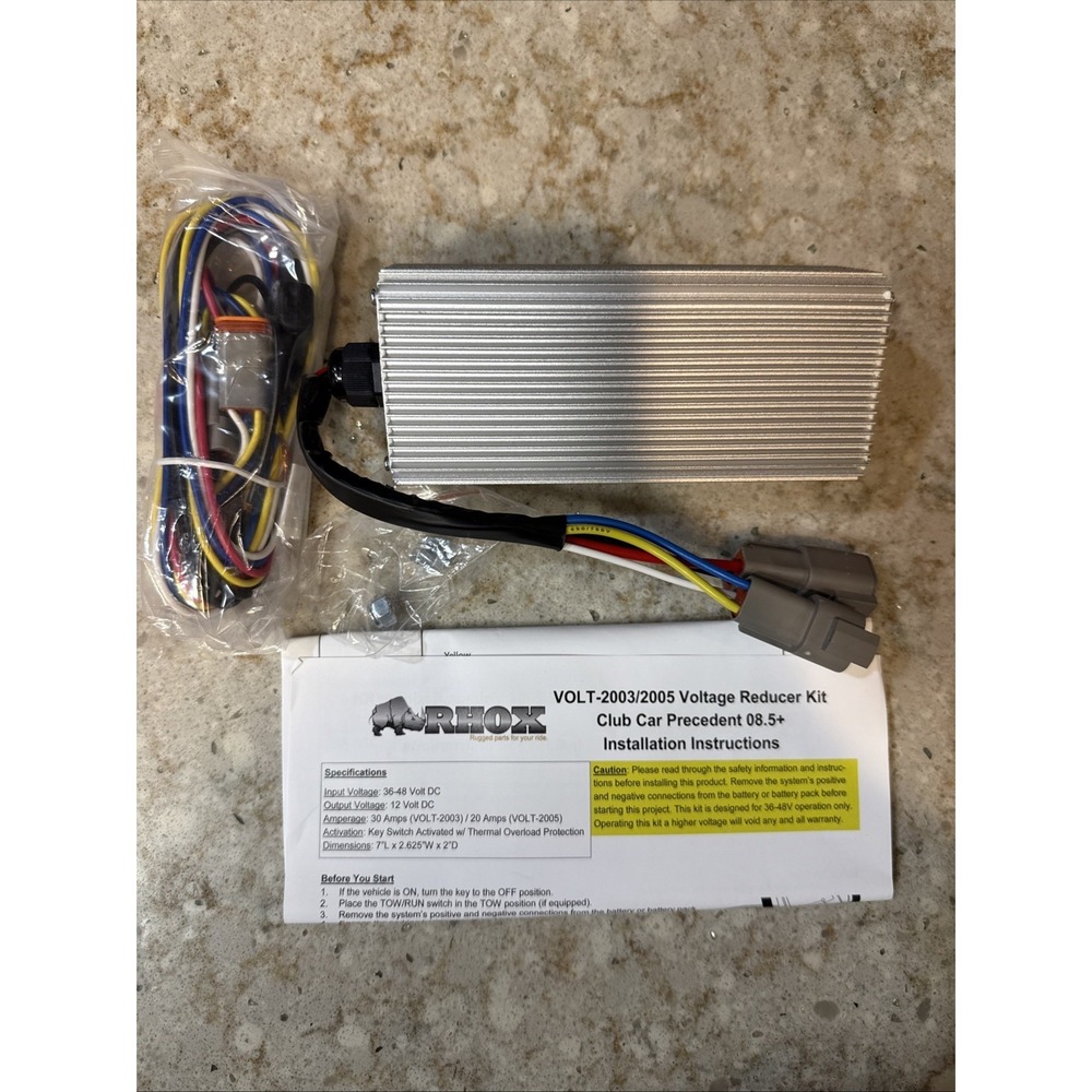Red Hawk VOLT 2003/2005 Voltage Reducer Compatible With/Replacement For Club Car
